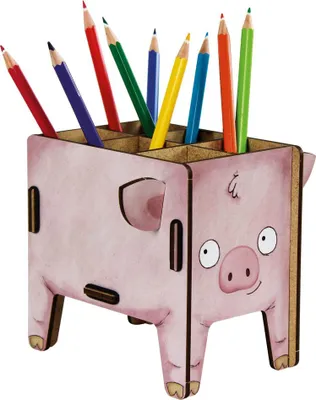 Produktbild von Werkhaus Stiftebox Vierbeiner Schwein