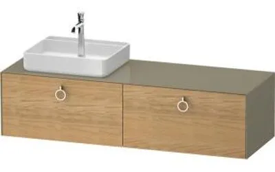Produktbild von DURAVIT WT4890LH5H20000 Konsolen-WTU wh White Tulip 550x1600x
