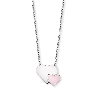 Produktbild von Engelsrufer HEN-13-HEARTS Kette mit Anhänger Herzen Silber Emaille