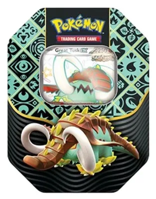 Immagine prodotto di Pokemon Paldean Fates: Scatola da collezione Great Tusk ex