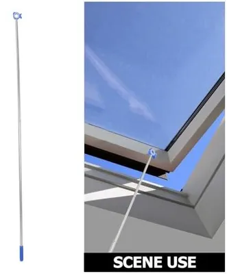 Produktbild von Teleskopischer Fensteröffner mit Griff, 188 cm