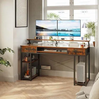 Image de Bureau d'étude, 120 x 50 x 90 cm, bureau en bois
