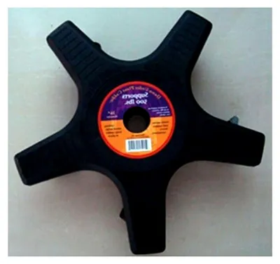 Produktbild von Pflanzenroller mit 250 kg Tragfähigkeit schwarz (36 cm)