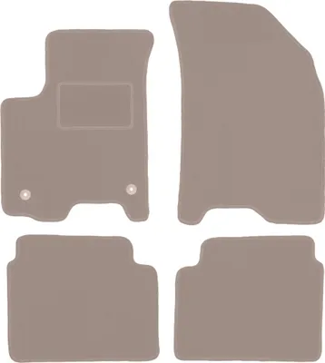 Produktbild von Beige Veloursmatten für: Chevrolet Aveo I T200 / T250 Fließheck, Limousine (2002-2011)