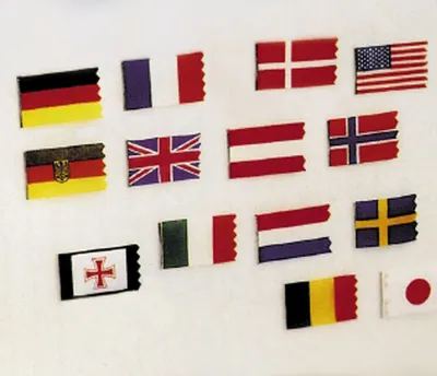 Produktbild von Krick Flaggensatz Großbritannien 25x40 mm/15x25 mm