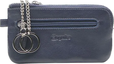 Produktbild von Esquire Schlüsselmäppchen Viktoria Key Case with Zip Navy dunkelblau