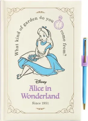 Immagine prodotto di Grupo Erik Alice nel Paese delle Meraviglie Disney A5 Taccuino con penna Trasparente Trasparente Taglia Unica