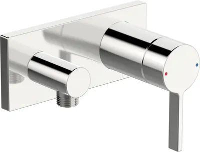Produktbild von Hansa Fertigset für Brause-Batterie HANSALOFT Fertigmontageset Chrom, 57639583