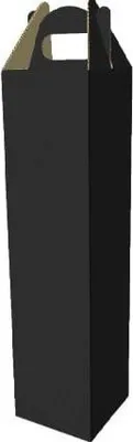 Zdjęcie produktu dla Pudełko Na Wino Prezentowe czarne 83x83x320mm F217