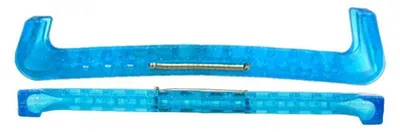 Produktbild von Schlittschuh-Schutzhüllen Handtuch-Geschenk-Set blau