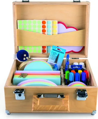 Produktbild von magnetoplan Moderatorenkoffer Wood Series 1111949