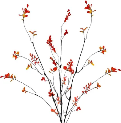 Produktbild von Kunstzweige Ahorn - Herbstdekoration - 3 Stück - 95 cm