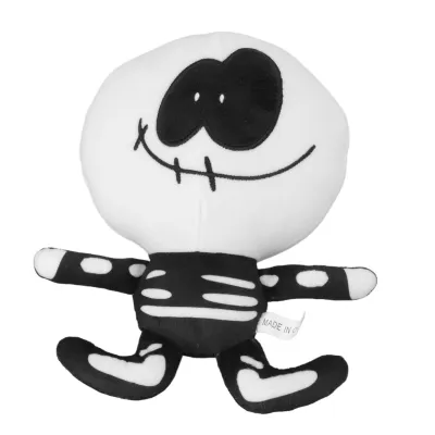 Produktbild von Skelett-Plüschtier, Cartoon-Anime, weiche Stoffpuppe, Kindergeburtstags- oder Weihnachtsgeschenk