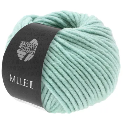 Produktbild von Lana Grossa MILLE II 50 g strapazierfähiges Mischgarn mit Wolle 55 m Farbe 086 - Mint
