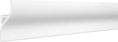 Produktbild von LED Stuckleisten aus HDPS - extrem widerstandsfähig, schneeweiß & modern - (2 Meter KH906) LED-Leiste Lichtvouten Deckenleiste Leiste Decke Wand