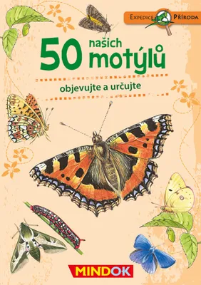 Obrázek produktu pro Mindok Expedice příroda: 50 našich motýlů