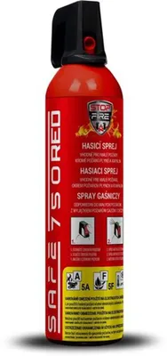 Obrázek produktu pro Hasicí sprej SAFE 750 RED 750ml pěnový