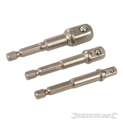 Image de Silverline - Adaptateur à douille, jeu de 3 pièces