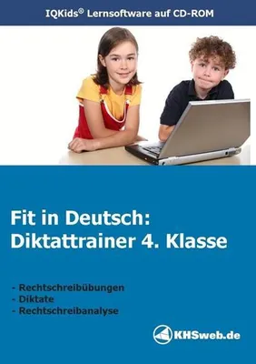 Produktbild von Fit in Deutsch/Diktattrainer/4. Kl./CD-ROM