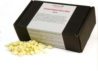 Produktbild von Premium Belgische Kuvertüre für Schokoladenbrunnen | Weiß, 600g | Schokolade für Schokobrunnen | Schokofondue Schokolade | Ganache, Backschokolade | CHOCO SECRETS