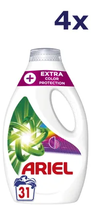 Produktbild von 4x Ariel Liquid – 31 sc 1,395 l – + Waschmittel mit zusätzlichem Farbschutz