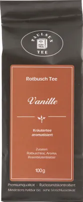 Produktbild von Paulsen Vanille Rotbusch Tee | loser Tee | 100g