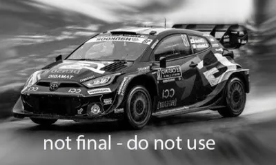 Produktbild von IXO 1:43 Toyota GR Yaris Rally1, WRC, Rally Monte Carlo, 2025, #18 T.Katsuta/A.J