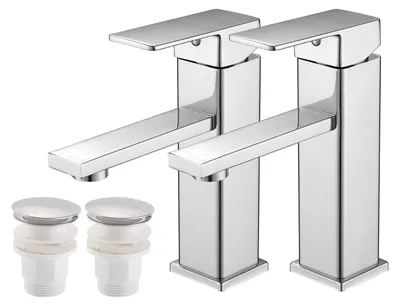 Produktbild von Waschtischarmatur Einhebelmischer - für Waschbecken (Chrom)