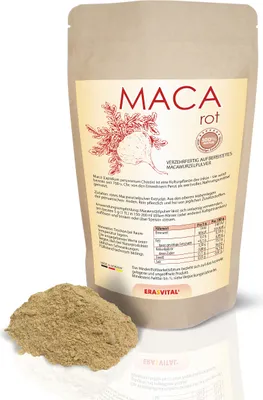 Produktbild von Maca Sorte ROT Extrudat Pulver 1000 g