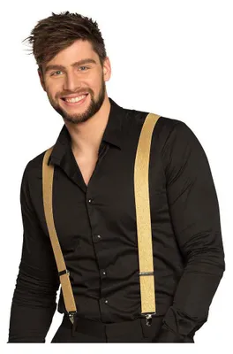 Zdjęcie produktu dla Boland 600484, Szelki do stroju wyjściowego, Dorosły, Każda płeć, Poliester, Żelazo, Elasthan, Poliuretan, Złoto, 89 g