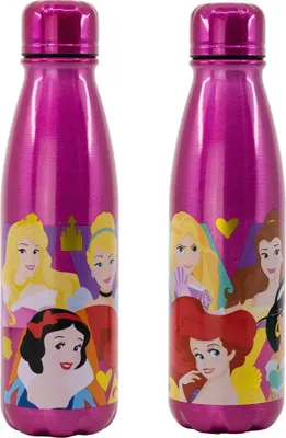 Produktbild von Disney Prinzessinnen Alu Sportflasche Wasserflasche Trinkflasche Flasche 600 ml