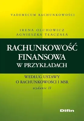Obrázek produktu pro Olchowicz, I: Finanční účetnictví v příkladech podle služeb