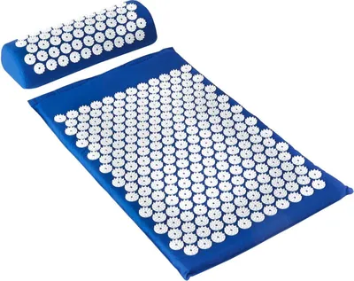 Produktbild von Akupressurmatte und Akupressurkissen - Blau