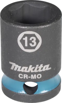 Produktbild von Makita E-15942 Steckschlüssel 3/8" SW13 Impact Black kurz