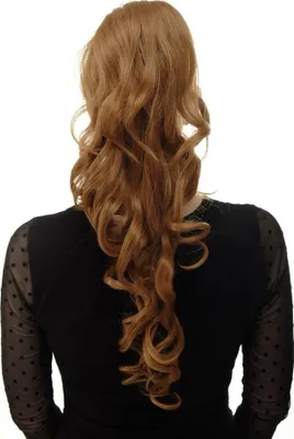 Produktbild von WIG ME UP Haarteil, lockig, Erdbeerblond WK08-27