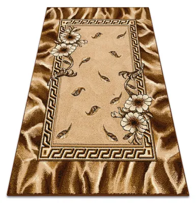 Image de BCF Tapis Morad TRIO fleurs, feuilles classique - vieil or beige 300x400 cm