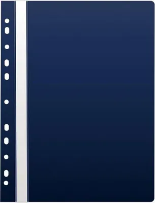 Image de Classeur suspendu A4 PP bleu foncé
