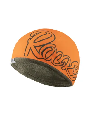 Zdjęcie produktu dla ROCKBROS zimowa czapka z polaru ocieplająca uszy termiczna pod czapkę ciepła elastyczna wiatroodporna czapka sportowa do biegania pomarańczowa