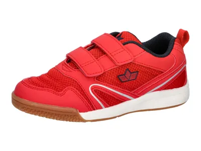 Produktbild von Sportschuh Boulder V rot Synthetik Größe 36 mit Klettverschluss und auswechselbarer Textileinlegesohle
