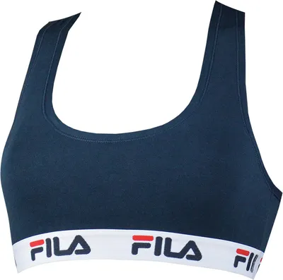 Zdjęcie produktu dla Fila FU6042 Woman Bra Navy/White S Bielizna do fitnessa
