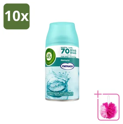 Productafbeelding van 10 x Air Wick Freshmatic navulling Nenuco, 250 ml - Voordeelverpakking - 10 stuks