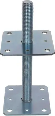 Obrázek produktu pro Podstawa Słupa Z Regulowaną Wysokoscią M24*250 80*80Mm