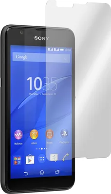 Produktbild von 1er-Pack PhoneNatic Glas-Folie klar  kompatibel mit Sony Xperia E4g - Panzerglas für Xperia E4g