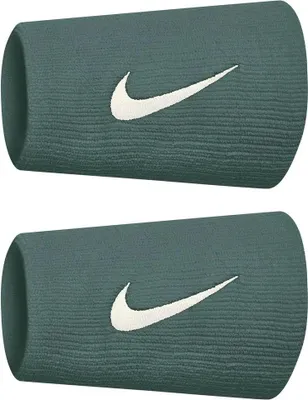 Produktbild von Nike Accessories Premier Doublewide 2 Pk Handgelenkband Grün  Grün One Size