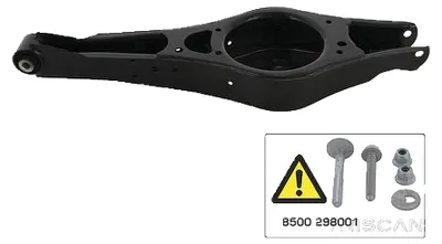 Obrázok produktu pre Rámové zavesenie kolies Sklonené rameno s gumovým ložiskom TRISCAN pre napr. SKODA OCTAVIA