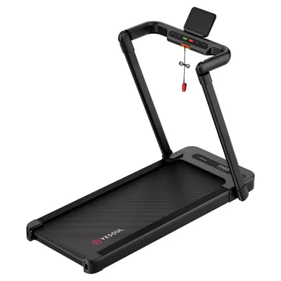 Produktbild von YESOUL W2T 2-in-1 Laufband, klappbares Walking Pad für Zuhause, elektrisches Laufband mit LED-Display, Fernbedienung und App-Steuerung, 0,5–10 km/h
