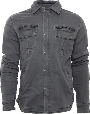 Produktbild von Bores Driver Motorrad Hemd, dunkelgrau, 5XL
