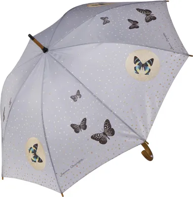 Produktbild von Grey Butterflies Stockschirm Artis Orbis Goebel