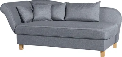 Produktbild von Max Winzer Recamiere mit Armteil links klappbar Selma - Flachgewebe denim - Maße: 190 / 210 x 88 x 82 cm