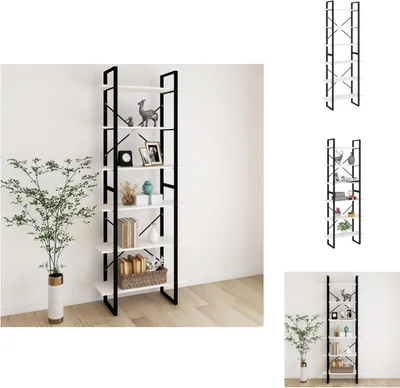 Zdjęcie produktu dla vidaXL Wysoka szafka biała 80x30x210 cm lite drewno sosnowe - Regały i biblioteczki